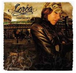 Maxi vinyle Loréa "J'veux des Hits" Pochette du maxi vinyle Loréa J'veux des Hits